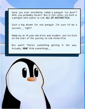 Ice Duck!!! Now Published! My very first children&#39;s comic book!